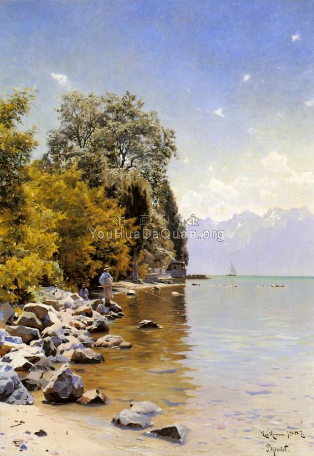 Fishing on Lac Leman - 佩德·莫克·曼斯特德